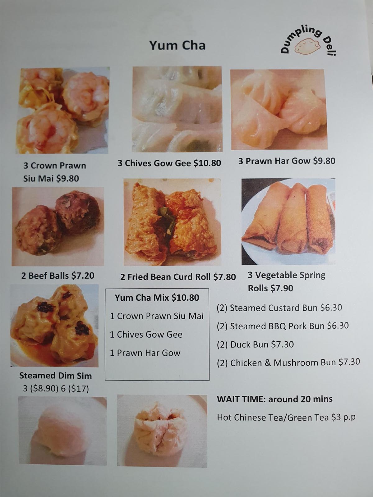 Dumpling Magil South Australia Dumpling Deli   Menu9 